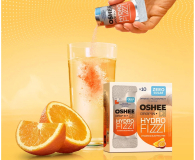 OSHEE Proszek musujący DROP IN Hydrofizzi pomarańcza-marakuja 10 s - 1546753 - zdjęcie 2